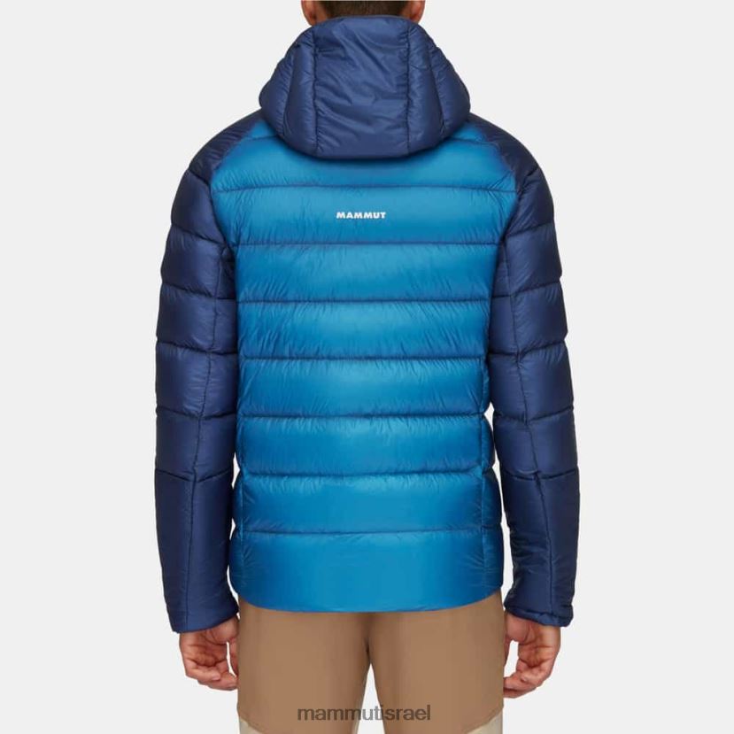 Mammut גברים Taiss בז'קט עם קפוצ'ון TV0220670 הַלבָּשָׁה ימית קרח עמוקה