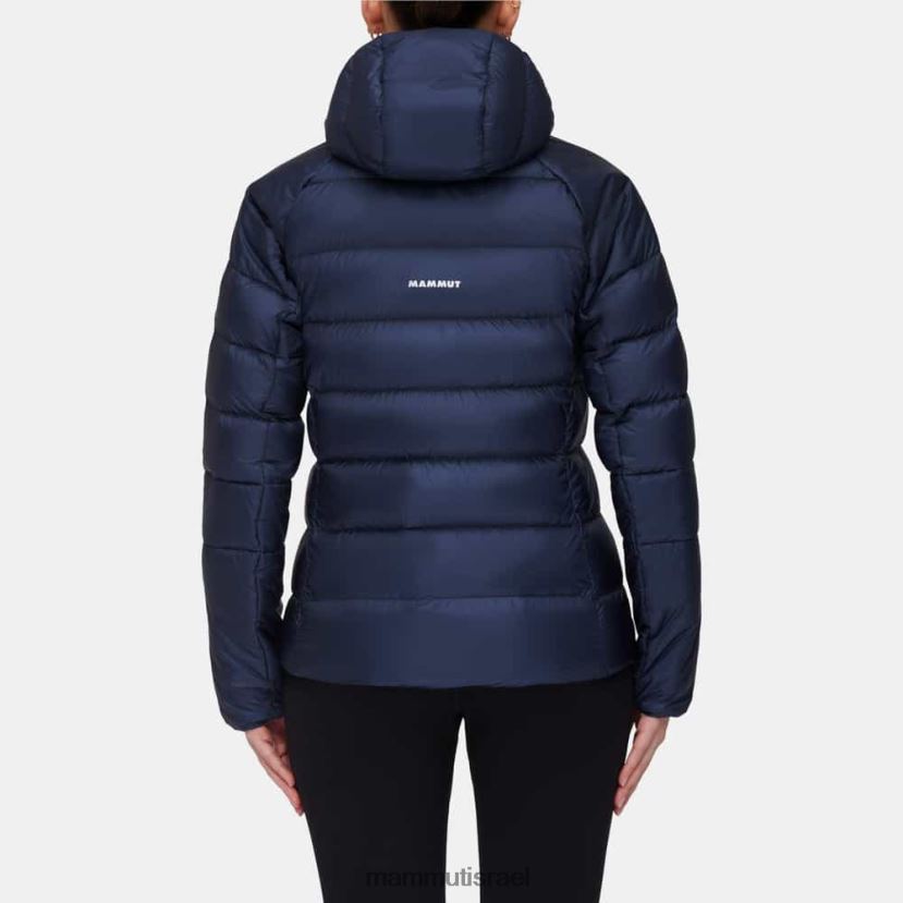 Mammut נשים Taiss בז'קט עם קפוצ'ון TV0220690 הַלבָּשָׁה ימי-שחור