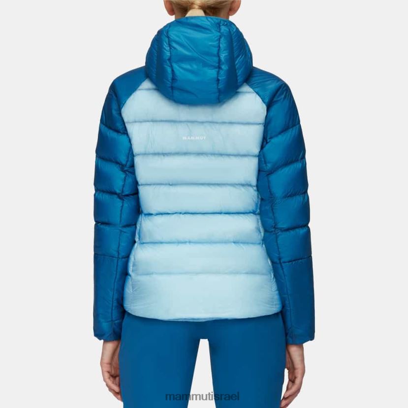 Mammut נשים Taiss בז'קט עם קפוצ'ון TV0220691 הַלבָּשָׁה קרח כחול-עמוק קריר