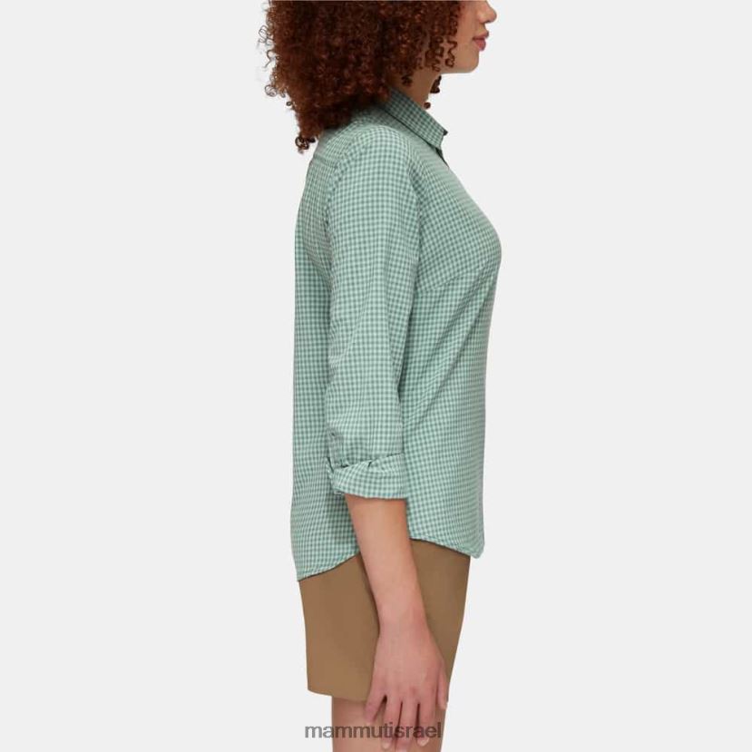 Mammut נשים חולצה עם שרוולים ארוכים של aada TV0220103 הַלבָּשָׁה ירקן כהה