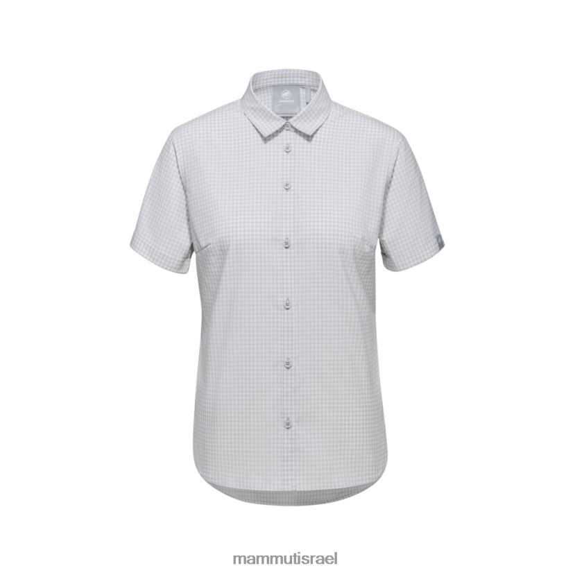 Mammut נשים חולצת aada TV0220797 הַלבָּשָׁה פלטינה-לבן