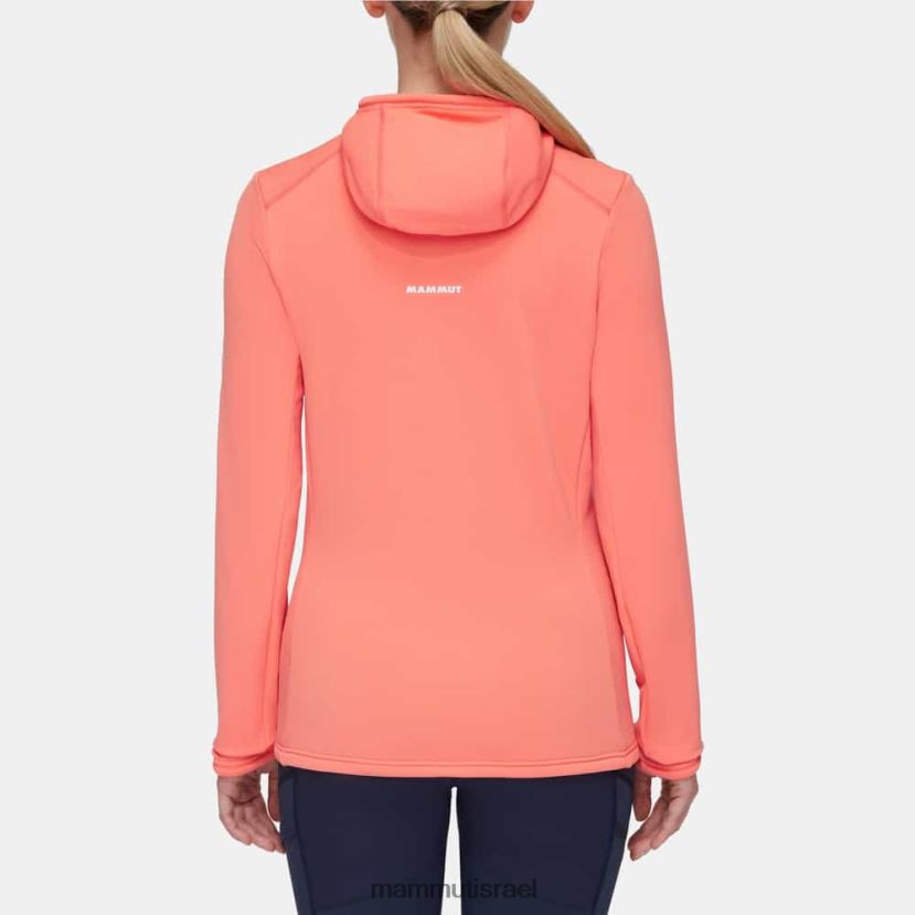 Mammut נשים מעיל קפוצ'ון aconcagua light ml TV0220912 הַלבָּשָׁה סלמון