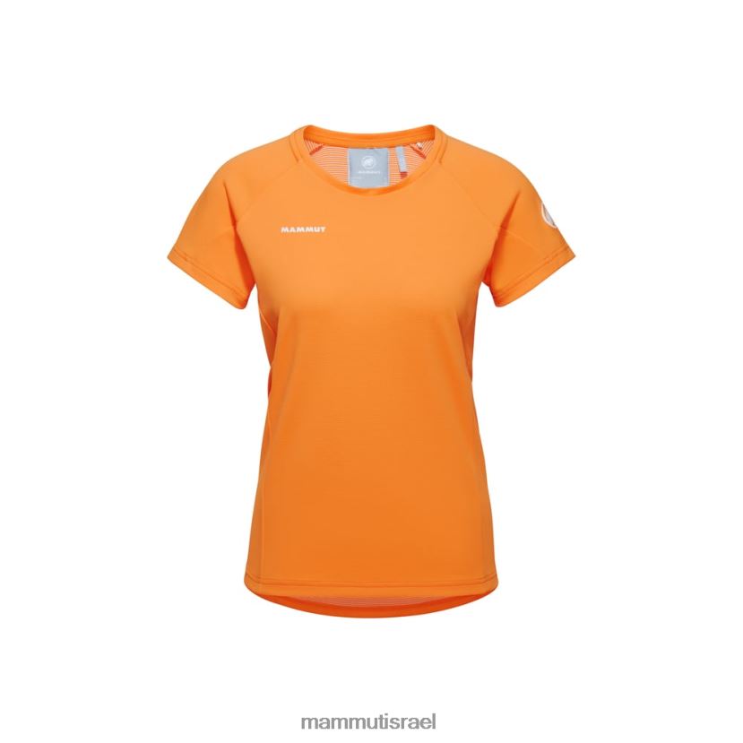 Mammut נשים חולצת טריקו של aegility fl TV02201074 הַלבָּשָׁה מַנדָרִינָה