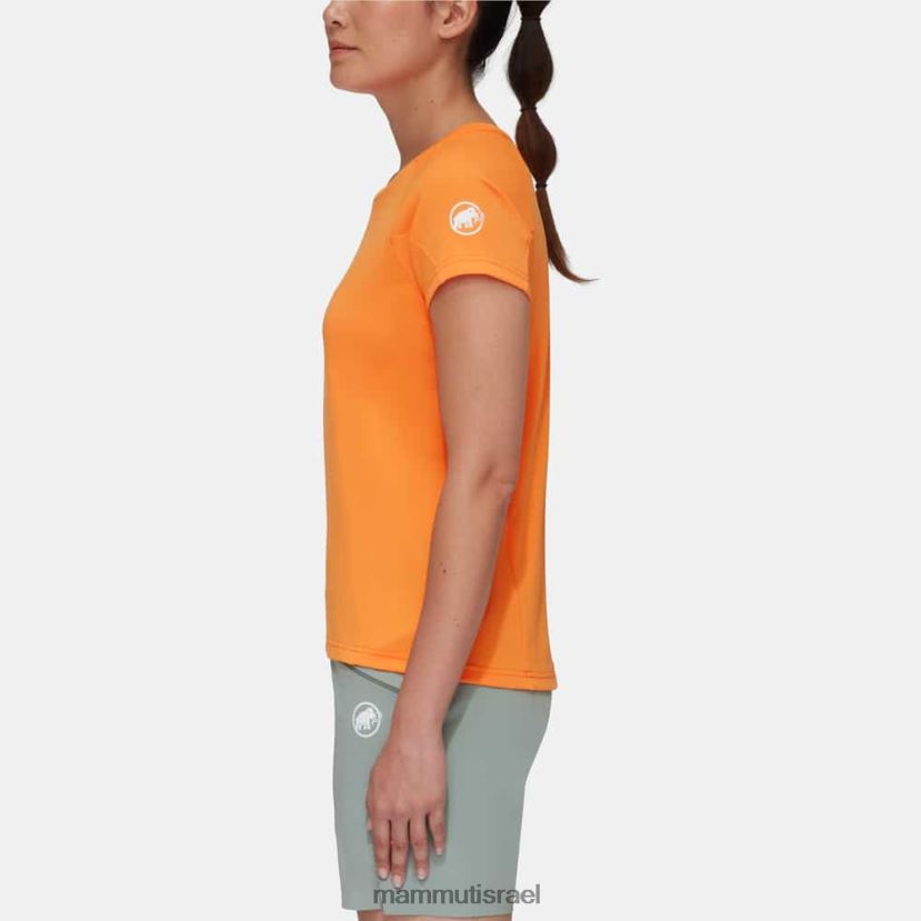 Mammut נשים חולצת טריקו של aegility fl TV02201074 הַלבָּשָׁה מַנדָרִינָה