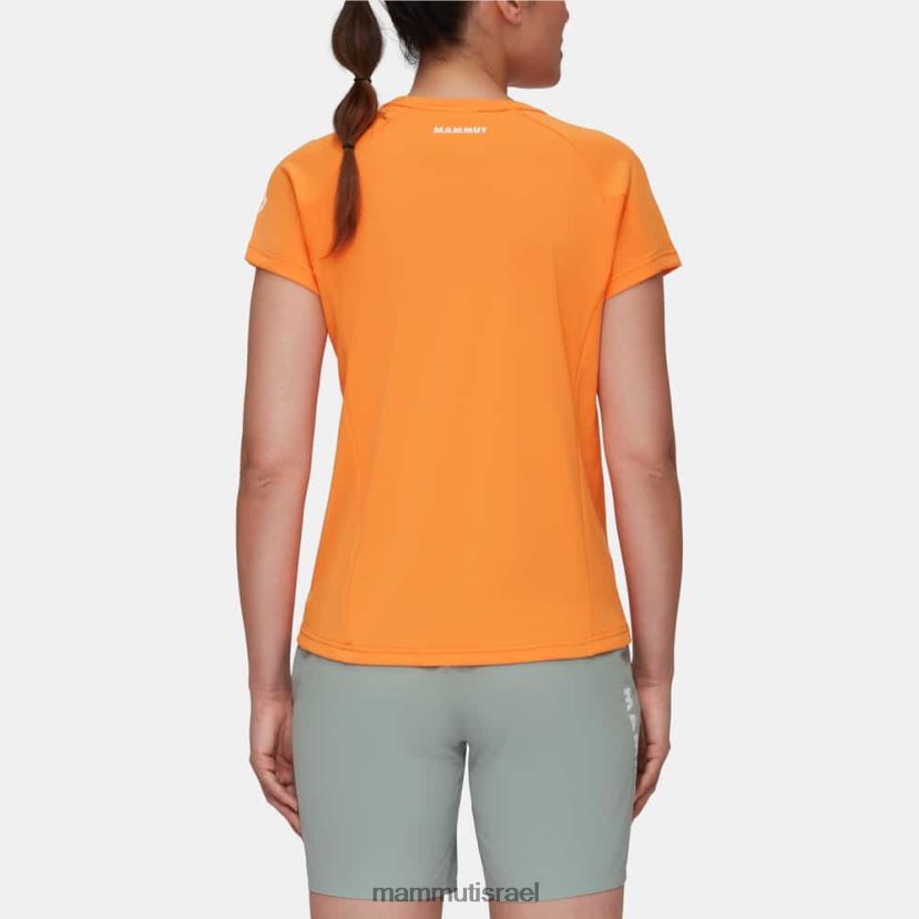 Mammut נשים חולצת טריקו של aegility fl TV02201074 הַלבָּשָׁה מַנדָרִינָה