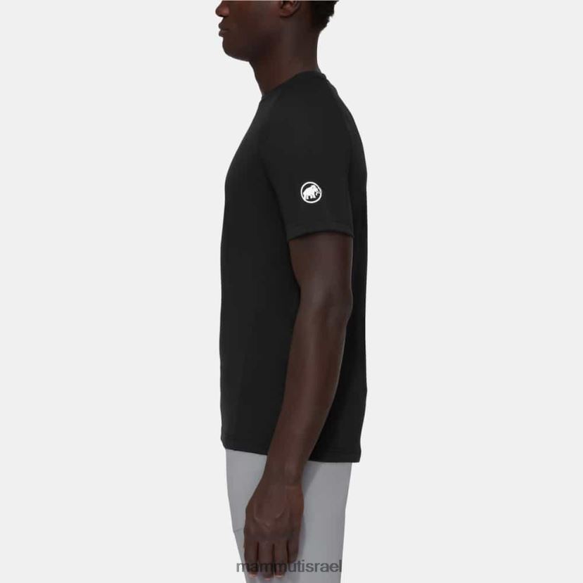 Mammut גברים חולצת טריקו של aegility fl TV0220239 הַלבָּשָׁה שָׁחוֹר