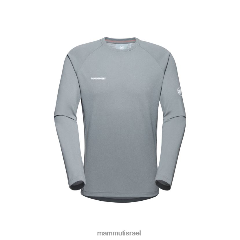 Mammut גברים aegility fl longsleeve TV02201128 הַלבָּשָׁה מלנג' גרניט