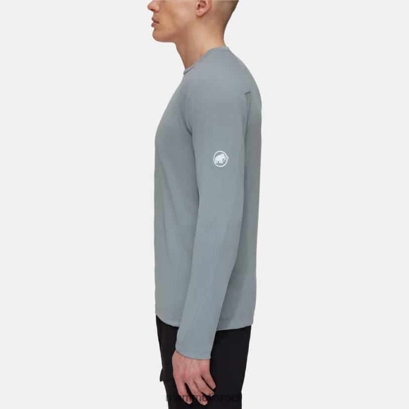 Mammut גברים aegility fl longsleeve TV02201128 הַלבָּשָׁה מלנג' גרניט