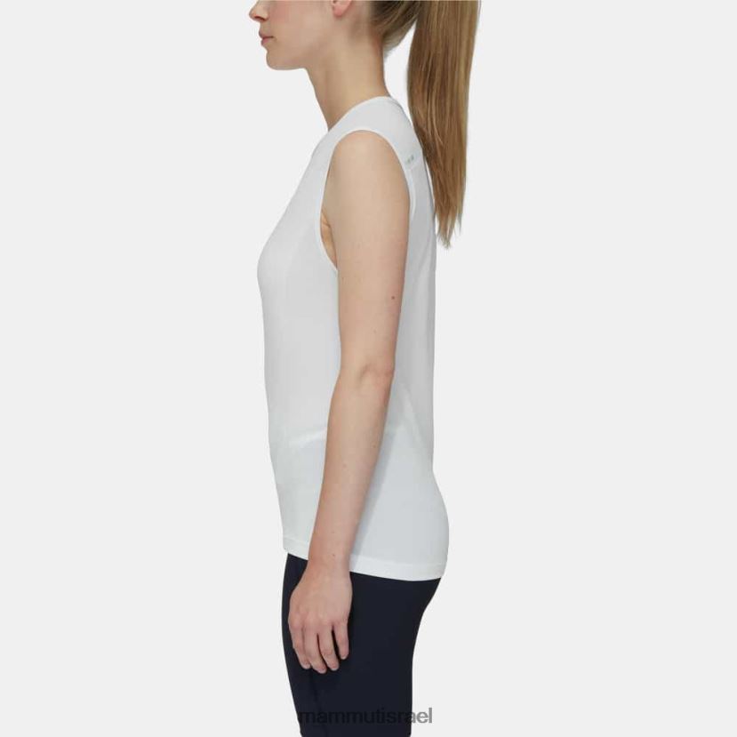 Mammut נשים עליונית שרוול כובע aenergy fl TV0220256 הַלבָּשָׁה לבן