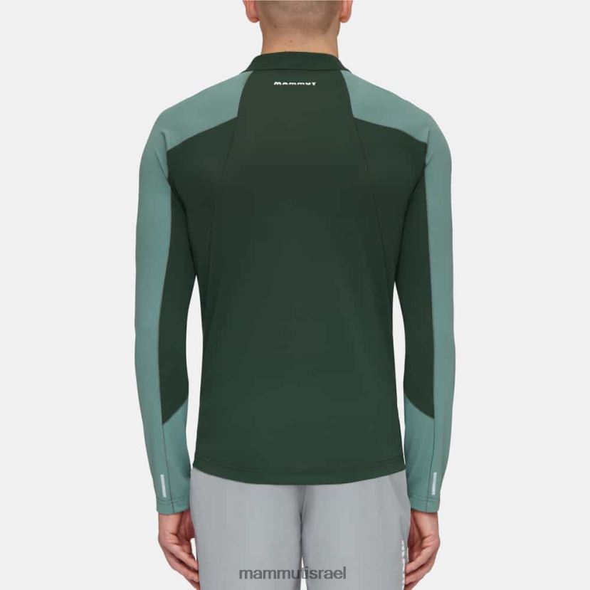 Mammut גברים aenergy fl חצי רוכסן שרוול ארוך TV0220849 הַלבָּשָׁה עצי ירקן כהים