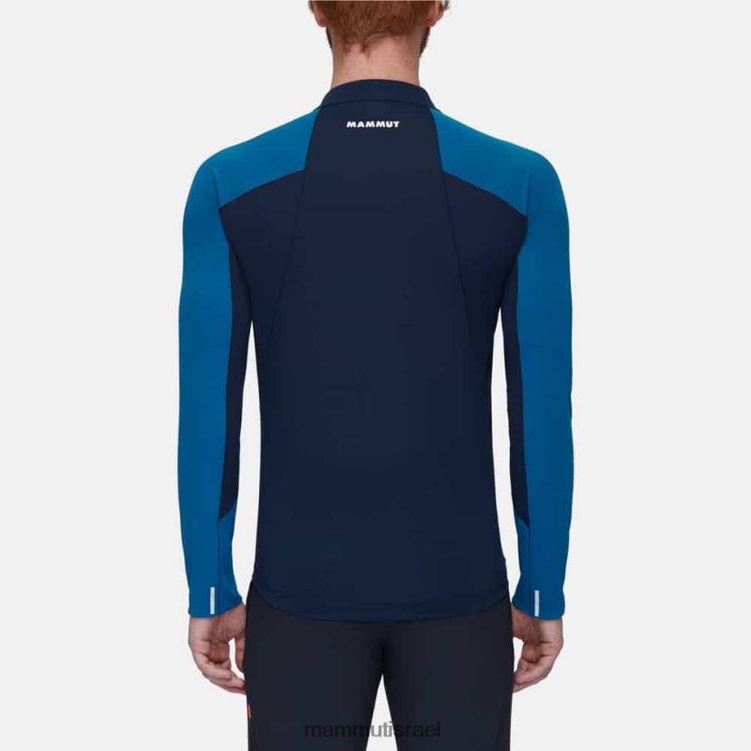 Mammut גברים aenergy fl חצי רוכסן שרוול ארוך TV0220850 הַלבָּשָׁה ימית קרח עמוקה