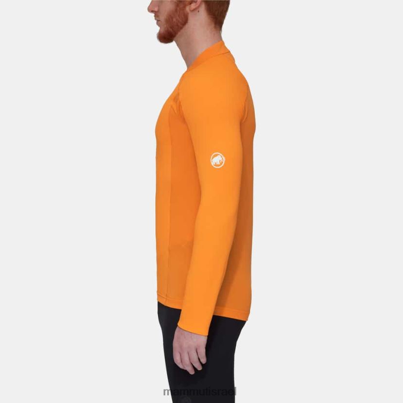 Mammut גברים aenergy fl חצי רוכסן שרוול ארוך TV0220851 הַלבָּשָׁה קלמנטינה-קלמנטינה כהה