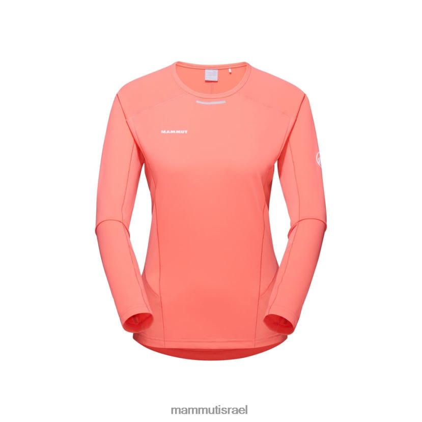 Mammut נשים aenergy fl longsleeve TV0220138 הַלבָּשָׁה סלמון
