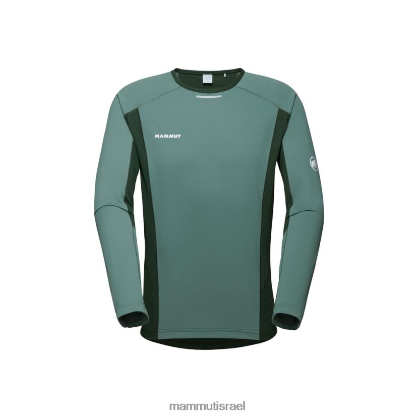 Mammut גברים aenergy fl longsleeve TV0220858 הַלבָּשָׁה עצי ירקן כהים