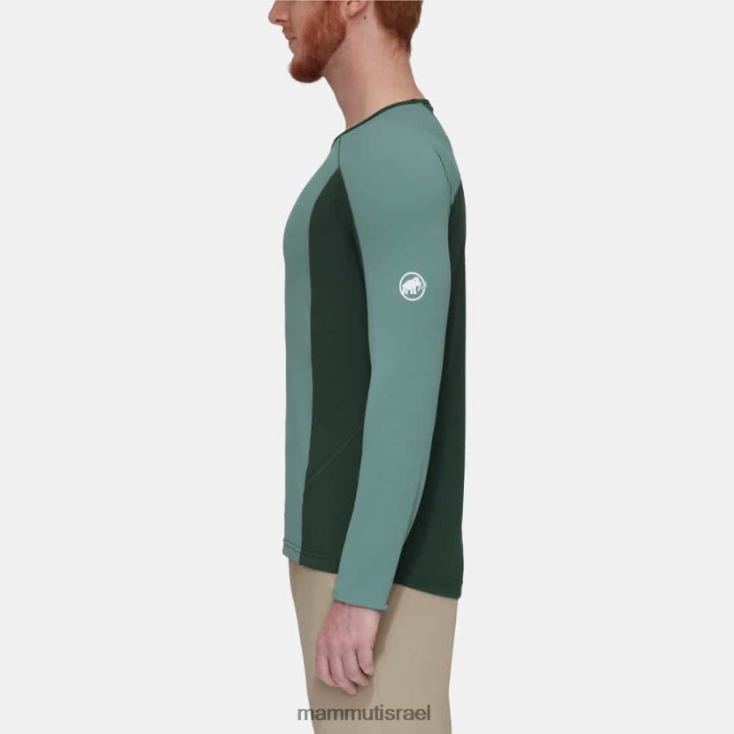 Mammut גברים aenergy fl longsleeve TV0220858 הַלבָּשָׁה עצי ירקן כהים