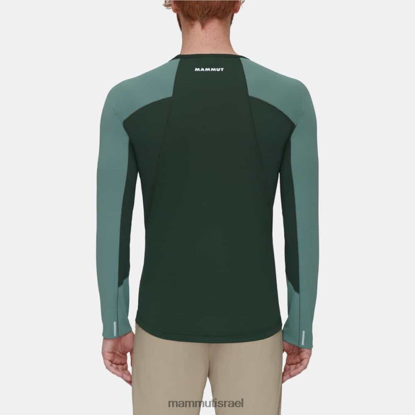 Mammut גברים aenergy fl longsleeve TV0220858 הַלבָּשָׁה עצי ירקן כהים