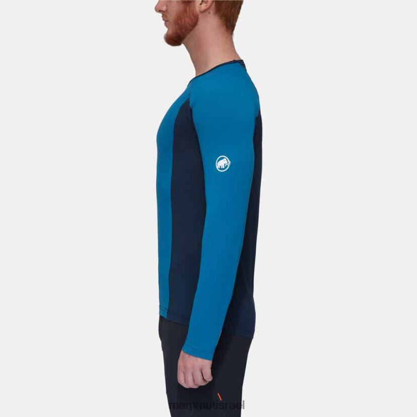 Mammut גברים aenergy fl longsleeve TV0220860 הַלבָּשָׁה ימית קרח עמוקה