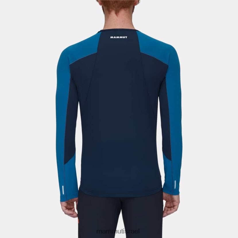 Mammut גברים aenergy fl longsleeve TV0220860 הַלבָּשָׁה ימית קרח עמוקה