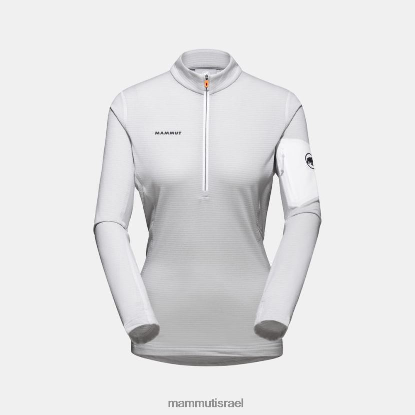 Mammut נשים aenergy light ml חצי רוכסן משיכה TV0220167 הַלבָּשָׁה לבן-כביש מהיר