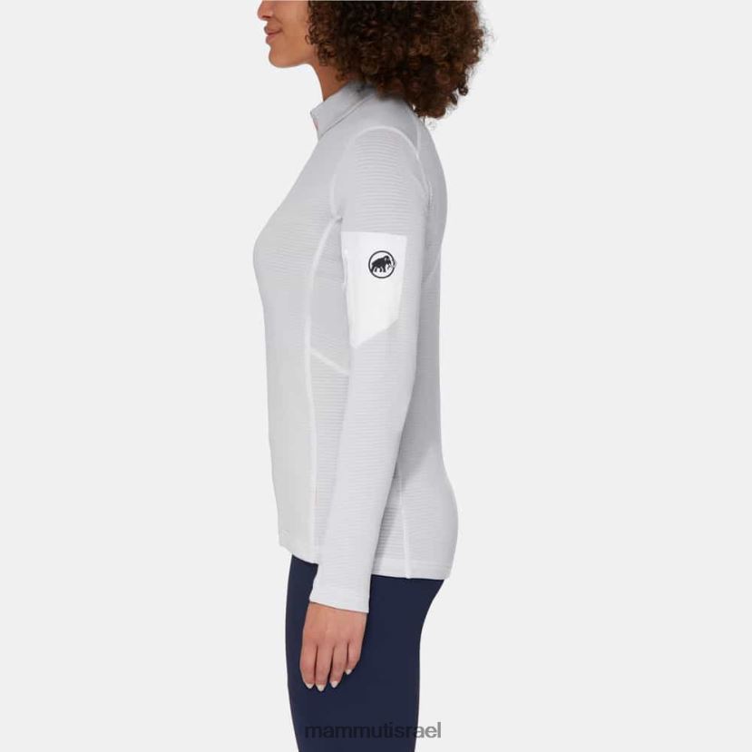 Mammut נשים aenergy light ml חצי רוכסן משיכה TV0220167 הַלבָּשָׁה לבן-כביש מהיר