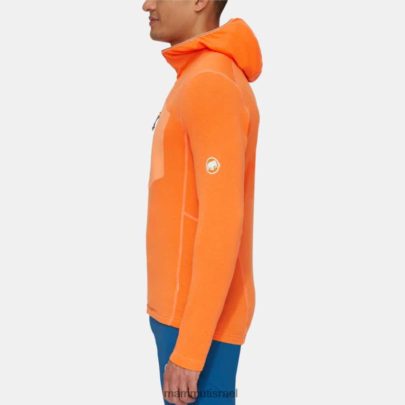 Mammut גברים ז'קט קפוצ'ון של aenergy light ml TV0220627 הַלבָּשָׁה מַנדָרִינָה