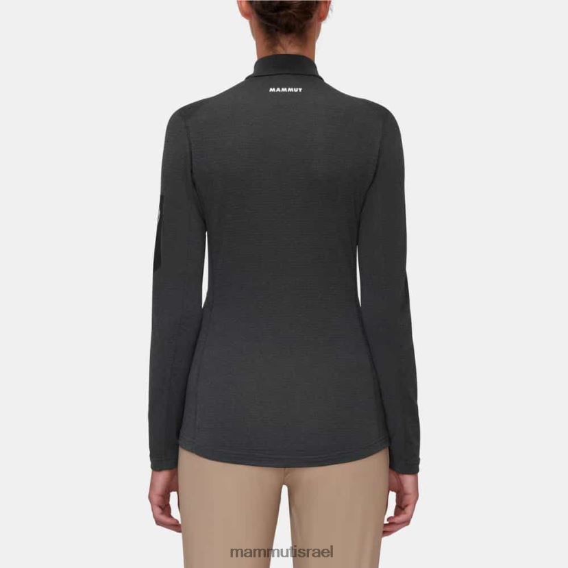 Mammut נשים aenergy light ml חצי רוכסן משיכה TV0220933 הַלבָּשָׁה שחור-פנטום