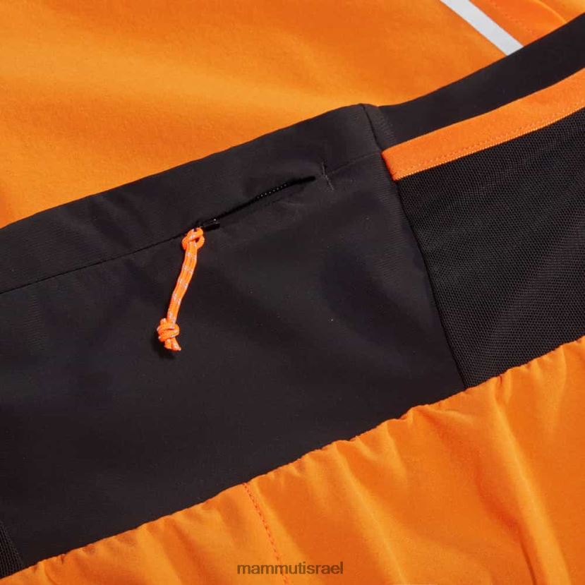 Mammut גברים מכנסיים קצרים של aenergy tr 2 ב-1 TV0220974 הַלבָּשָׁה מנדרינה כהה-שחורה
