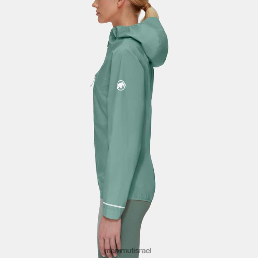 Mammut נשים מעיל קפוצ'ון של aenergy tr hs TV0220688 הַלבָּשָׁה ירקן כהה