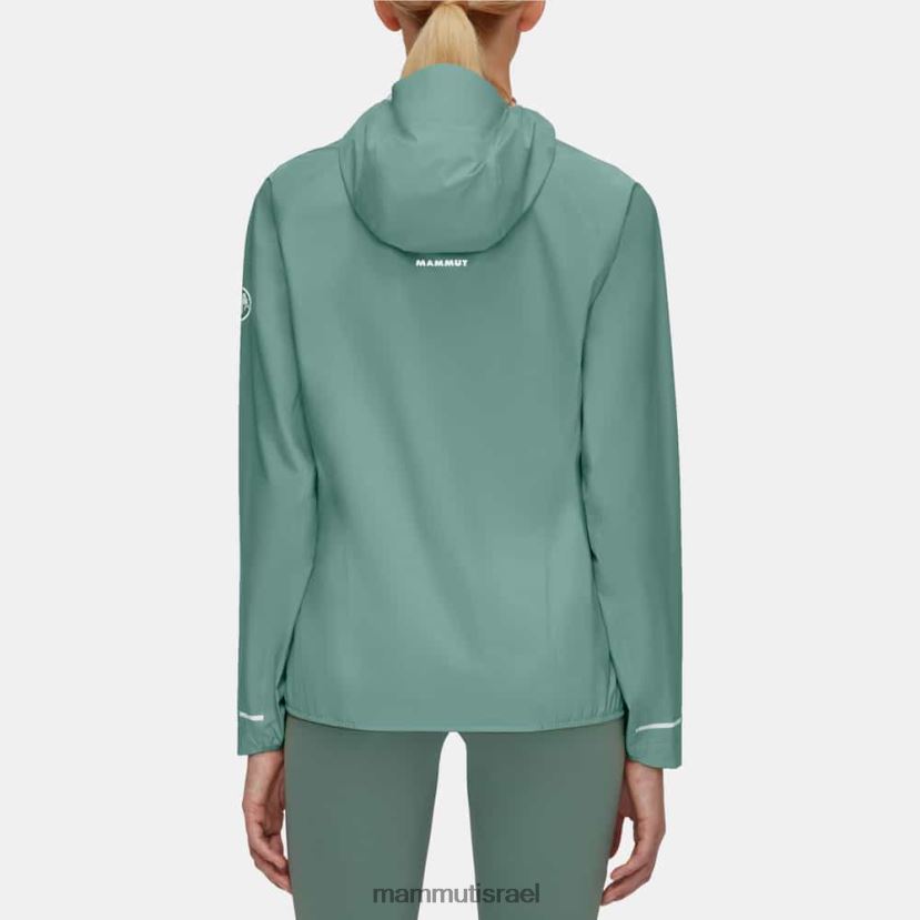 Mammut נשים מעיל קפוצ'ון של aenergy tr hs TV0220688 הַלבָּשָׁה ירקן כהה
