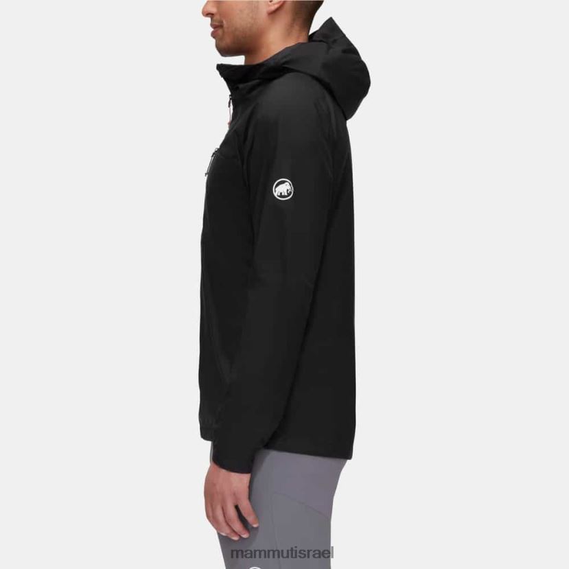 Mammut גברים מעיל קפוצ'ון aenergy wb TV02203 הַלבָּשָׁה שָׁחוֹר