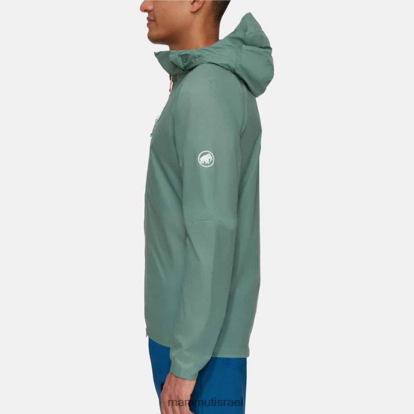 Mammut גברים מעיל קפוצ'ון aenergy wb TV0220634 הַלבָּשָׁה ירקן כהה
