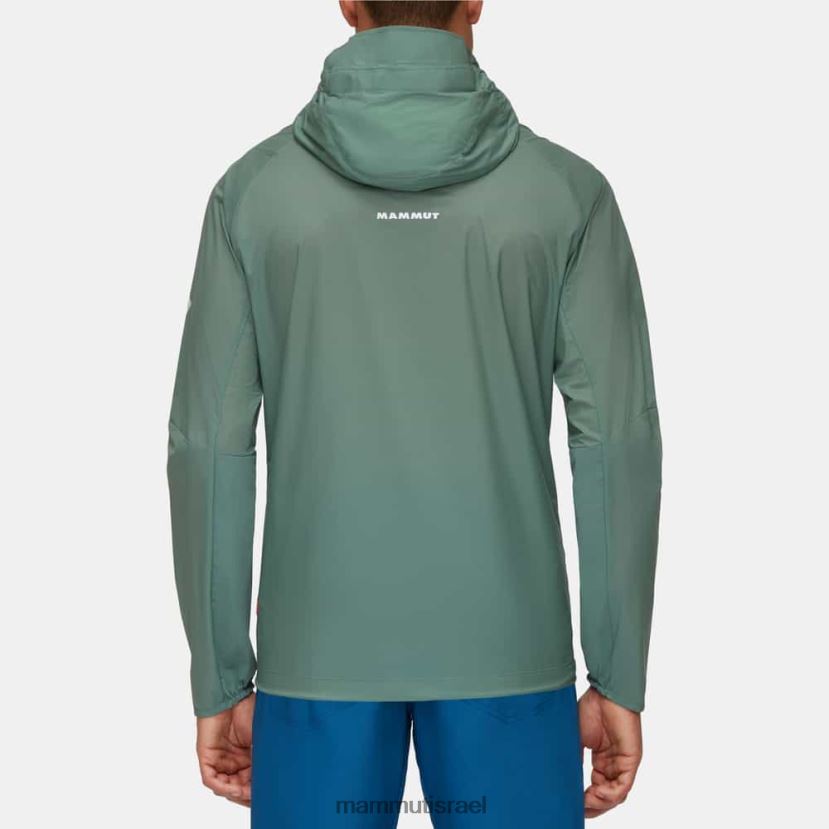 Mammut גברים מעיל קפוצ'ון aenergy wb TV0220634 הַלבָּשָׁה ירקן כהה