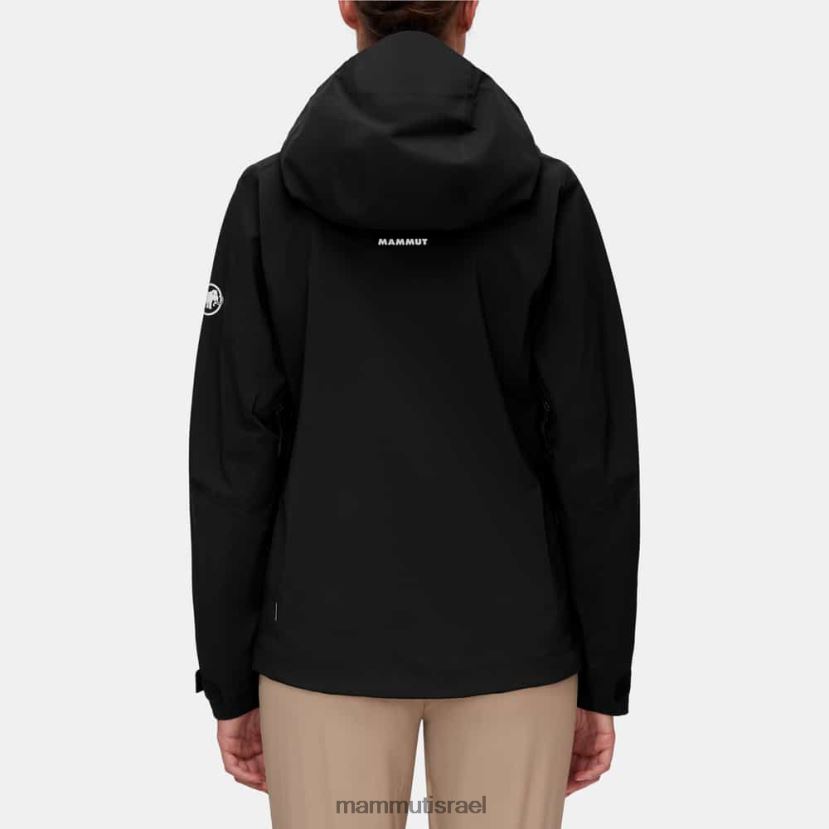 Mammut נשים מעיל קפוצ'ון של alto guide hs TV022011 הַלבָּשָׁה שָׁחוֹר