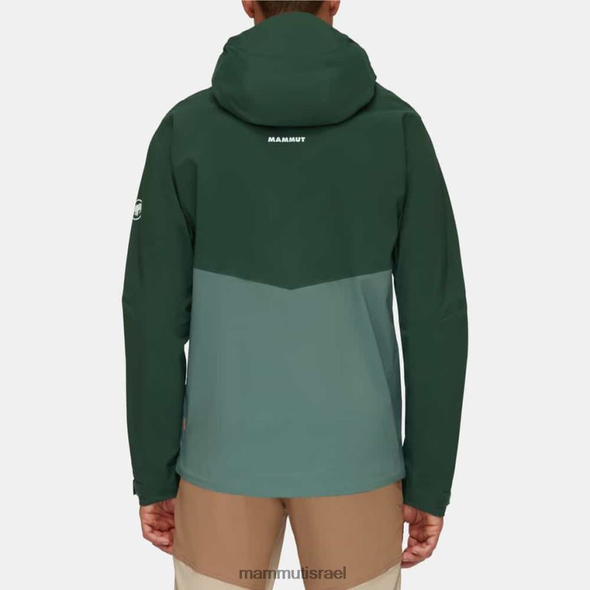 Mammut גברים מעיל קפוצ'ון של alto guide hs TV0220698 הַלבָּשָׁה עצי ירקן כהים
