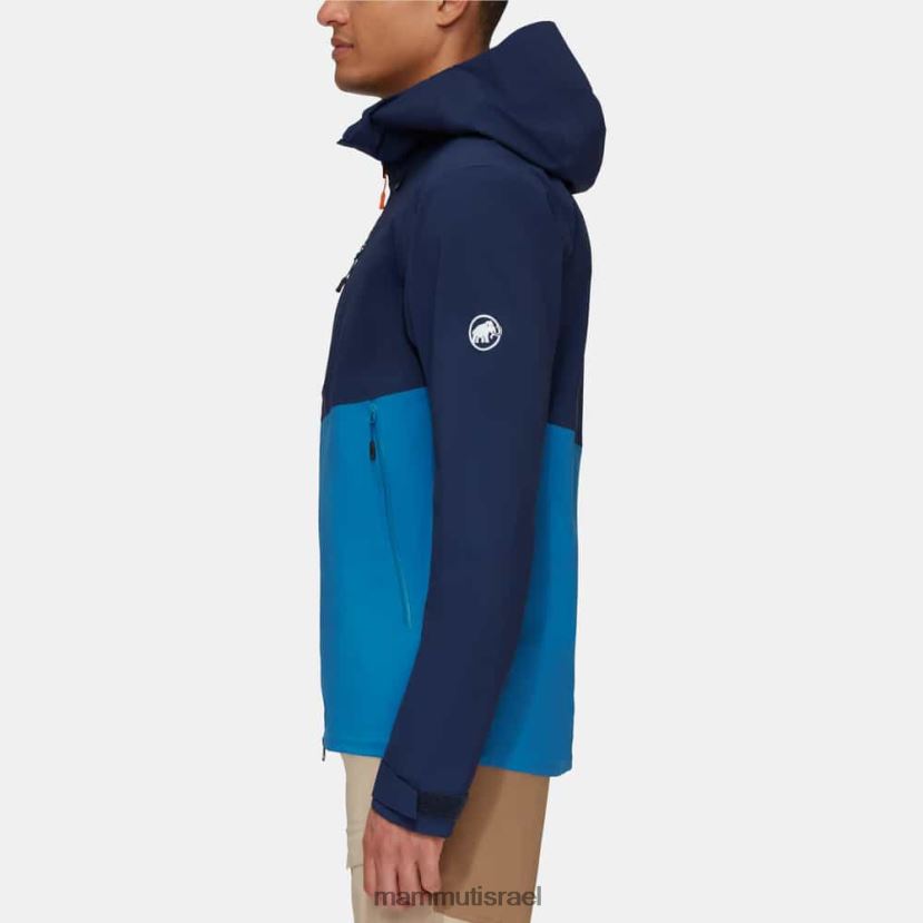Mammut גברים מעיל קפוצ'ון של alto guide hs TV0220699 הַלבָּשָׁה ימית קרח עמוקה
