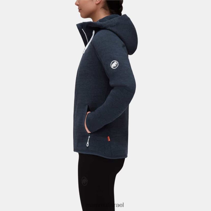 Mammut נשים מעיל קפוצ'ון arctic ml TV0220271 הַלבָּשָׁה תערובת ימית