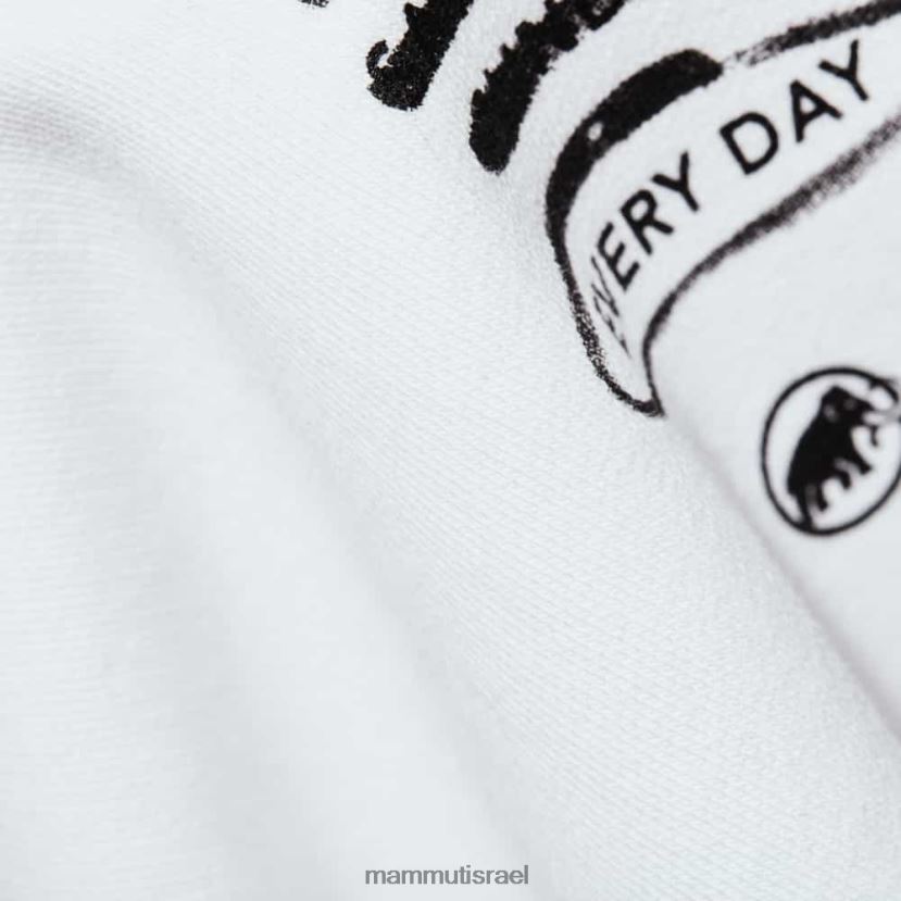 Mammut גברים core ml צוואר צוואר כל יום TV02201084 הַלבָּשָׁה לבן