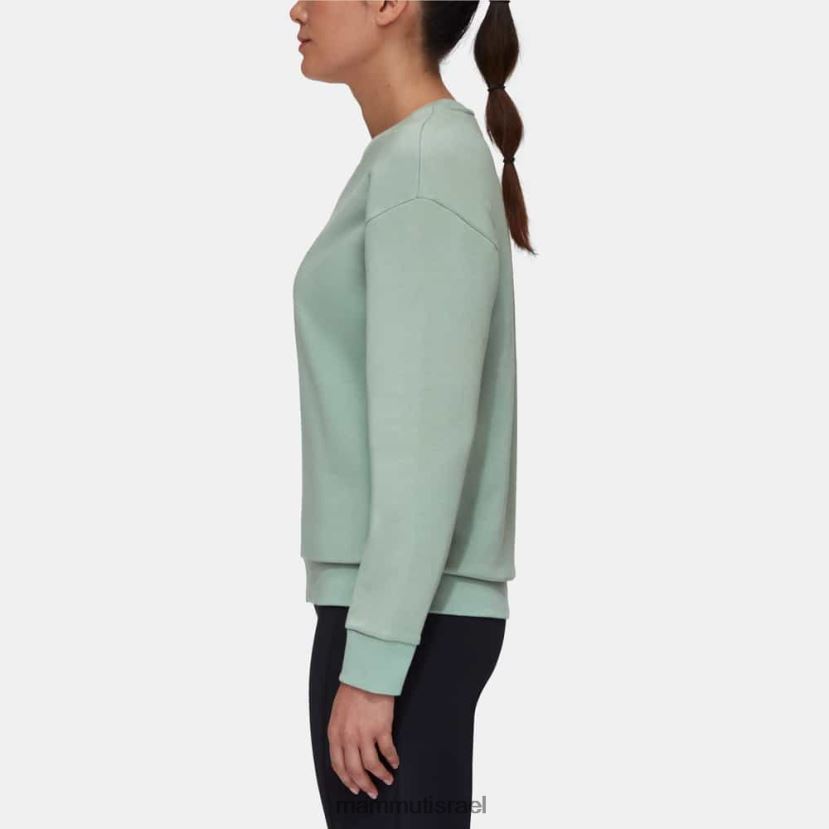 Mammut נשים לוגו צוואר צוואר core ml TV0220213 הַלבָּשָׁה יַרקָן