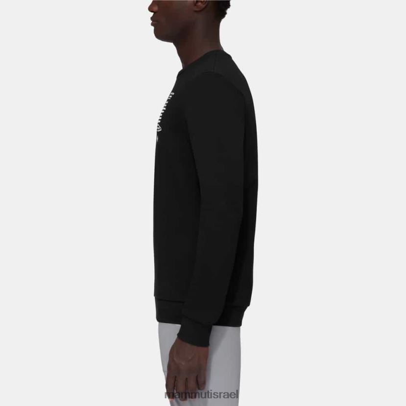 Mammut גברים core ml צוואר צוואר כל יום TV0220245 הַלבָּשָׁה שָׁחוֹר