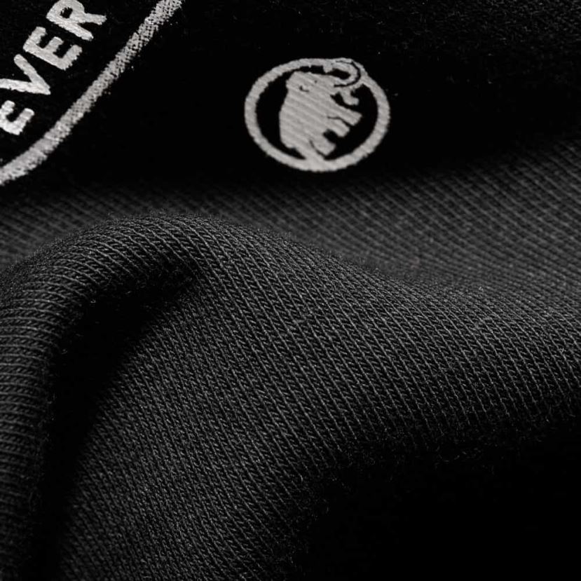 Mammut גברים core ml צוואר צוואר כל יום TV0220245 הַלבָּשָׁה שָׁחוֹר