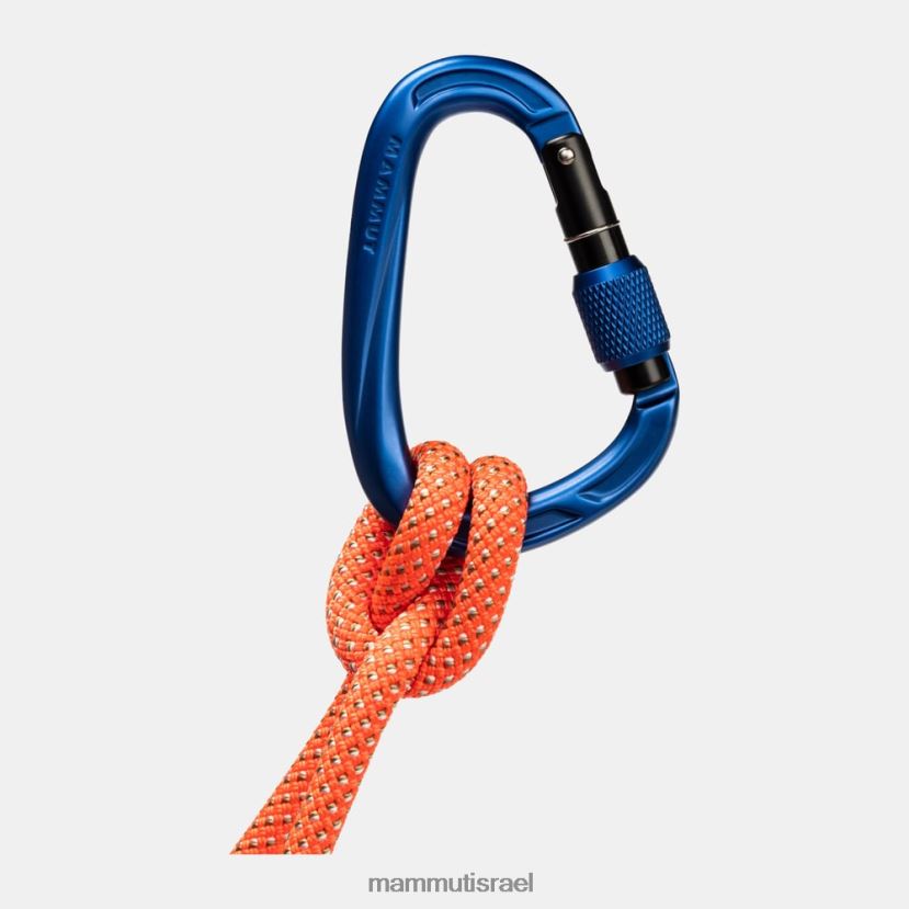 Mammut לִשְׁנֵי הַמִינִים crag hms screwgate carabiner TV0220525 צִיוּד כָּחוֹל עַז