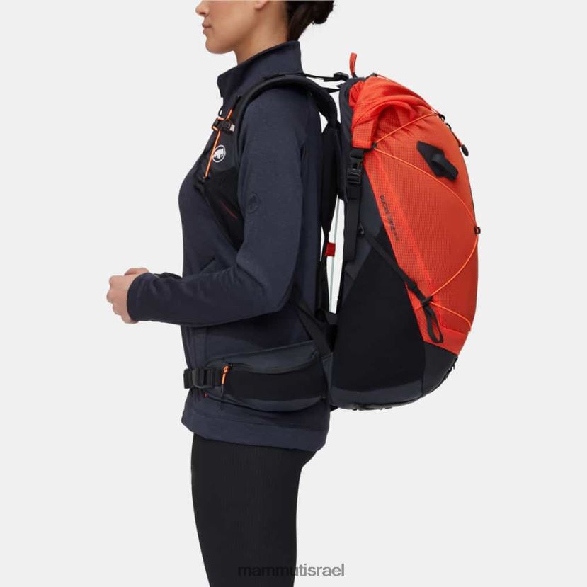 Mammut לִשְׁנֵי הַמִינִים ducan עמוד השדרה 28-35 TV02201397 צִיוּד אדום-שחור לוהט