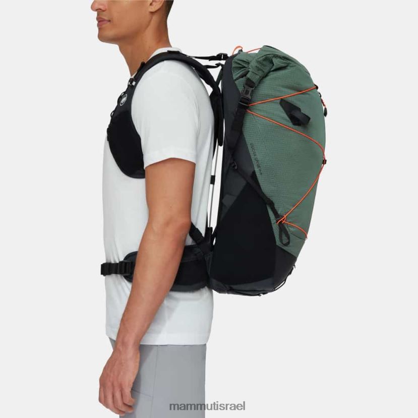 Mammut לִשְׁנֵי הַמִינִים ducan עמוד השדרה 28-35 TV02201398 צִיוּד ירקן כהה-שחור