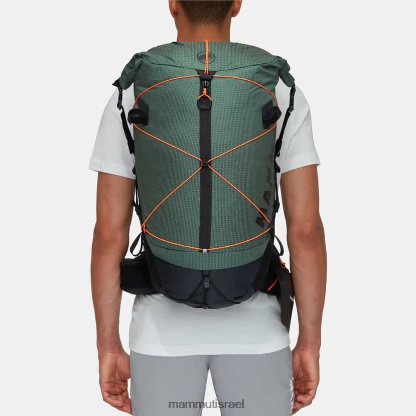 Mammut לִשְׁנֵי הַמִינִים ducan עמוד השדרה 28-35 TV02201398 צִיוּד ירקן כהה-שחור