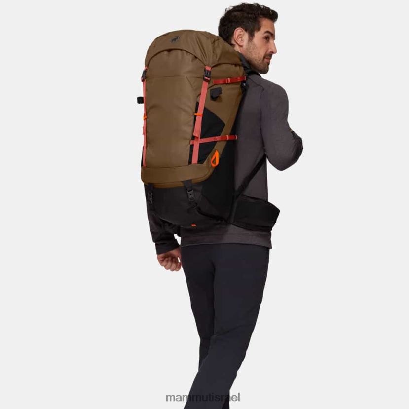 Mammut לִשְׁנֵי הַמִינִים ducan עמוד השדרה 55 TV0220450 צִיוּד חול כהה-שחור