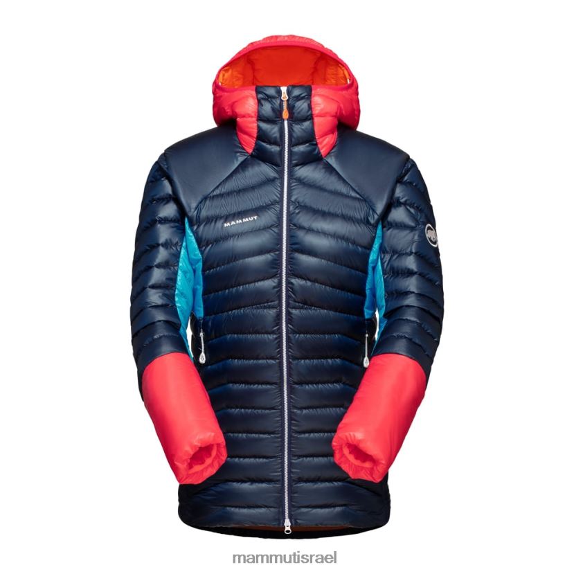 Mammut נשים eigerjoch מתקדם במעיל קפוצ'ון TV022047 הַלבָּשָׁה לילה-אזליה
