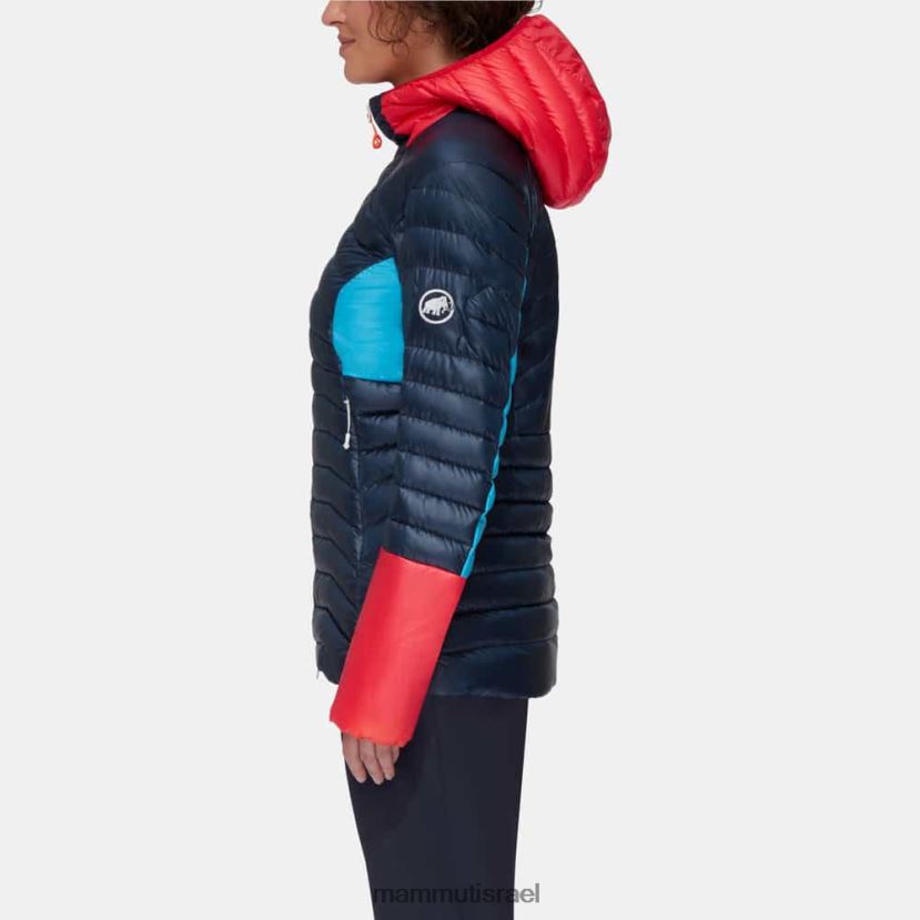 Mammut נשים eigerjoch מתקדם במעיל קפוצ'ון TV022047 הַלבָּשָׁה לילה-אזליה