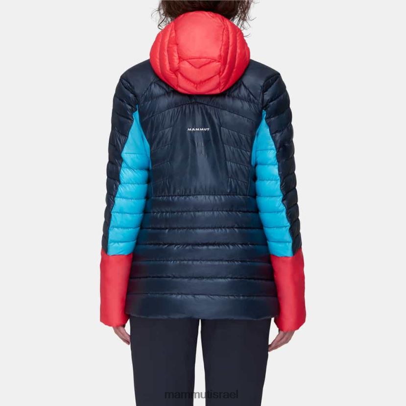 Mammut נשים eigerjoch מתקדם במעיל קפוצ'ון TV022047 הַלבָּשָׁה לילה-אזליה