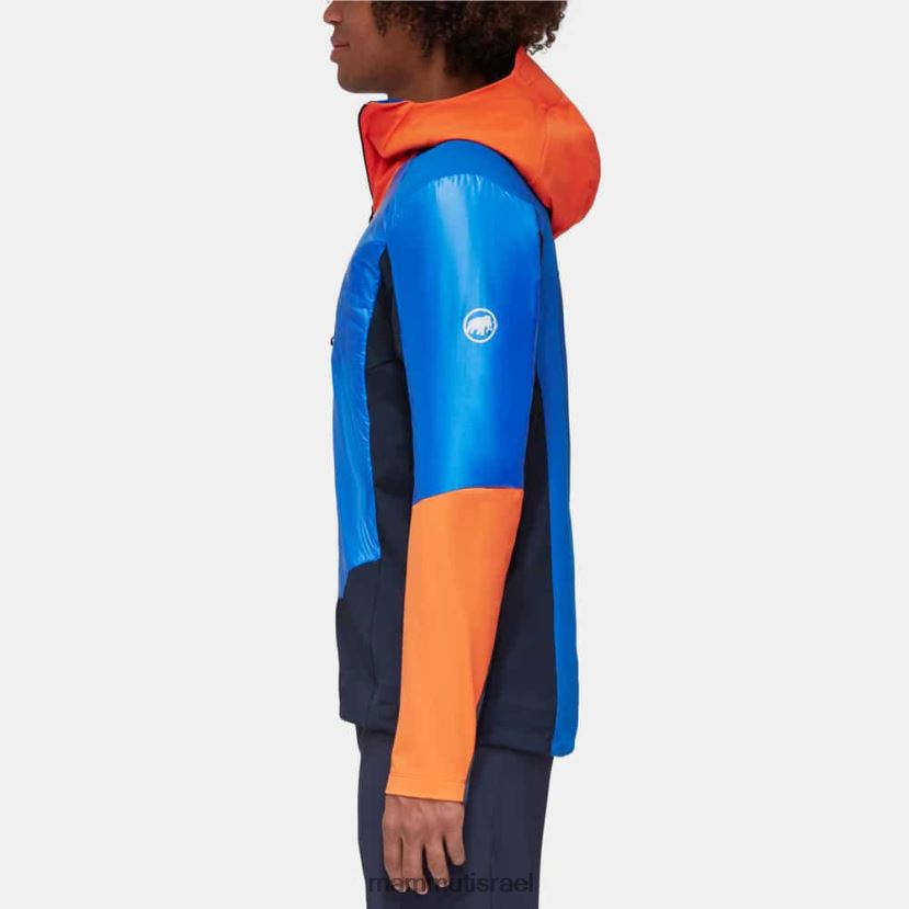 Mammut גברים מעיל קפוצ'ון היברידי של eisfeld so TV022028 הַלבָּשָׁה אזורית-לילה