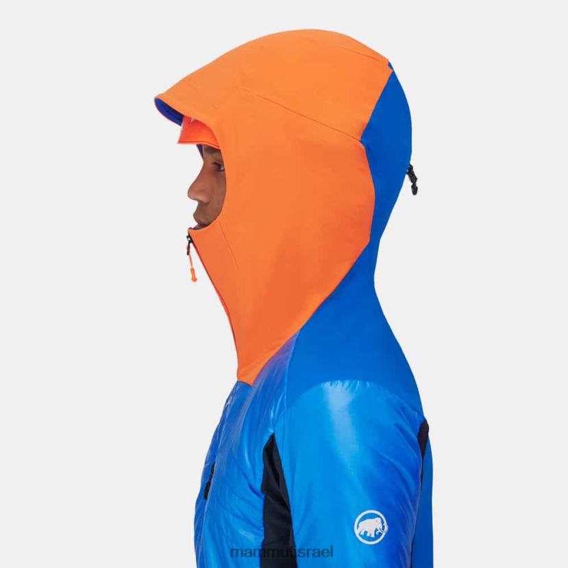 Mammut גברים מעיל קפוצ'ון היברידי של eisfeld so TV022028 הַלבָּשָׁה אזורית-לילה